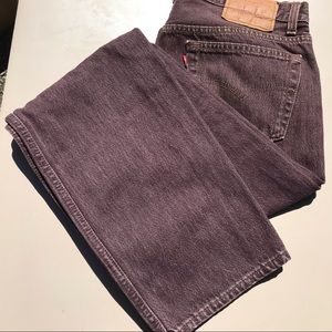 Levi's Men's Purple Jeans 501